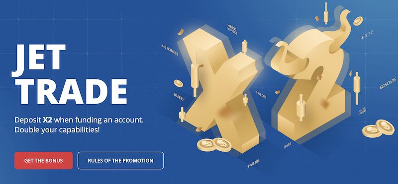 World Forex JetTrade Bonus